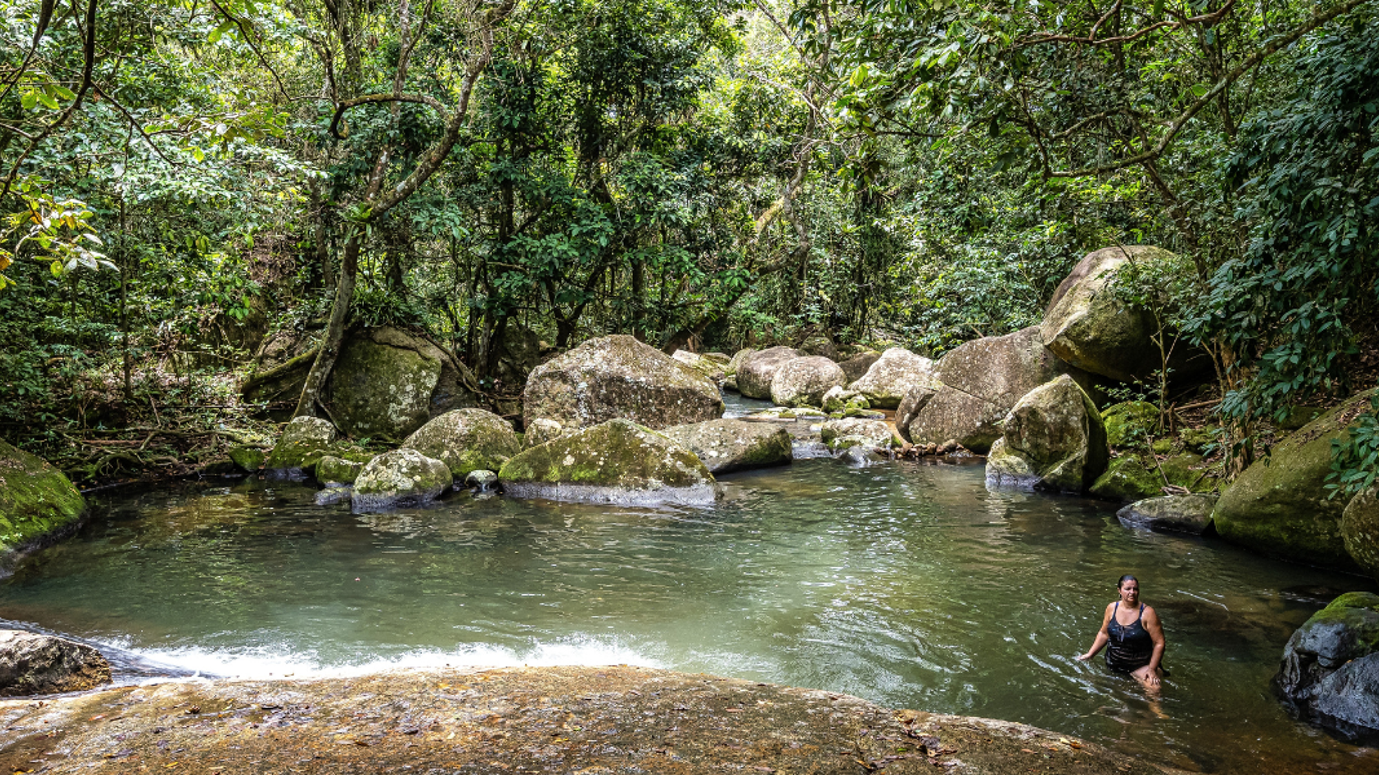 Ilha Grande, cascade de la Feitiçeira