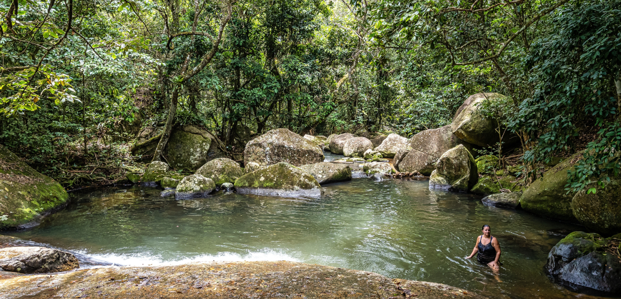 Ilha Grande, cascade de la Feitiçeira