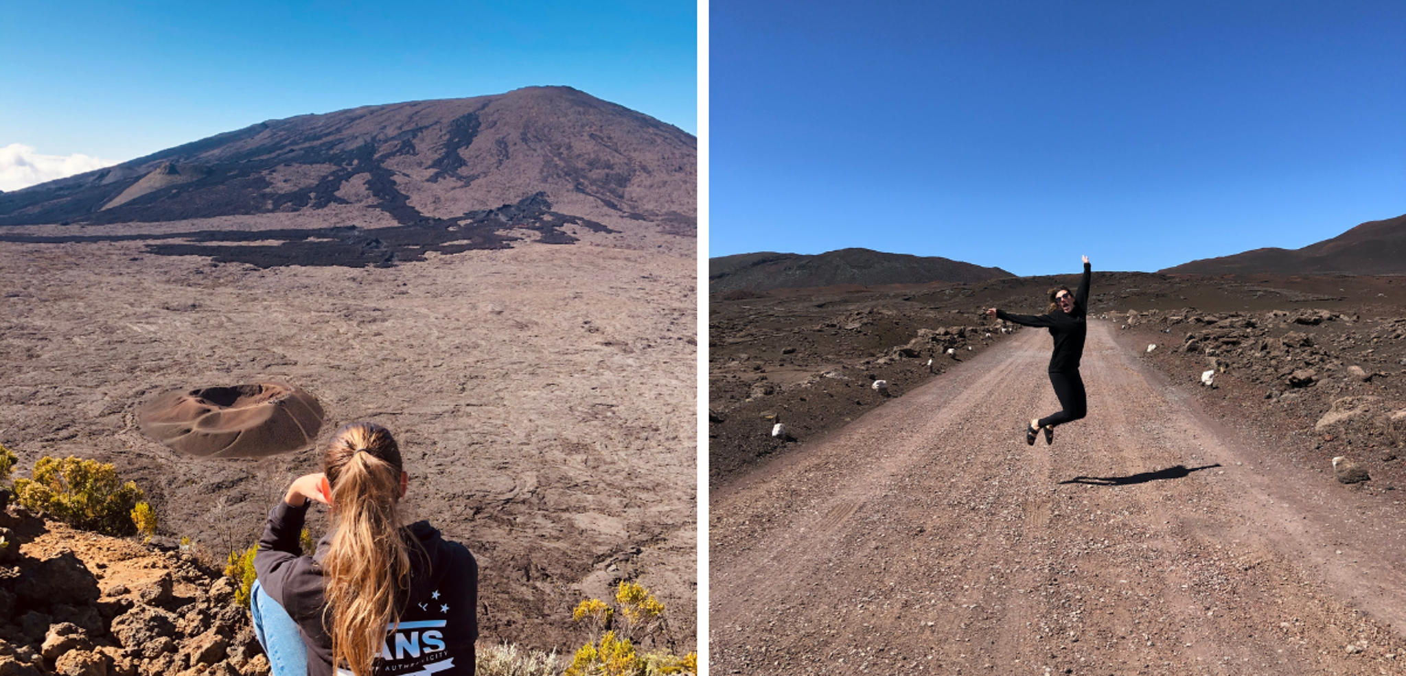 Point de vue sur le Piton de la Fournaise