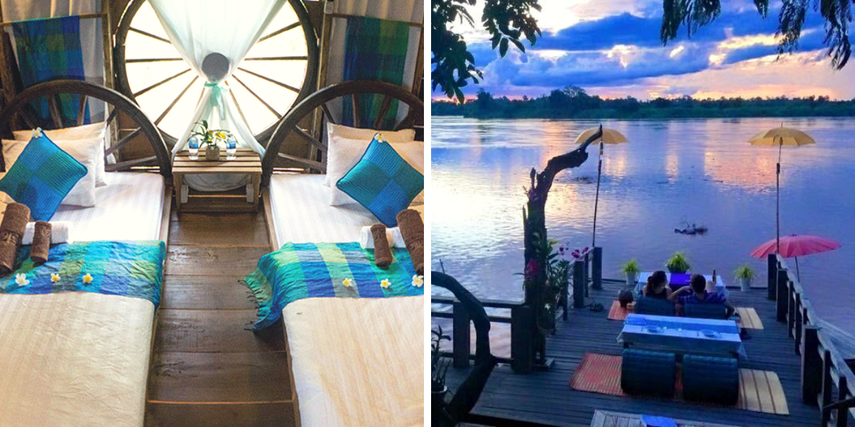 Votre hôtel à Stung Treng, le Mekong Bird Resort (ou similaire, sous réserve de disponibilités)