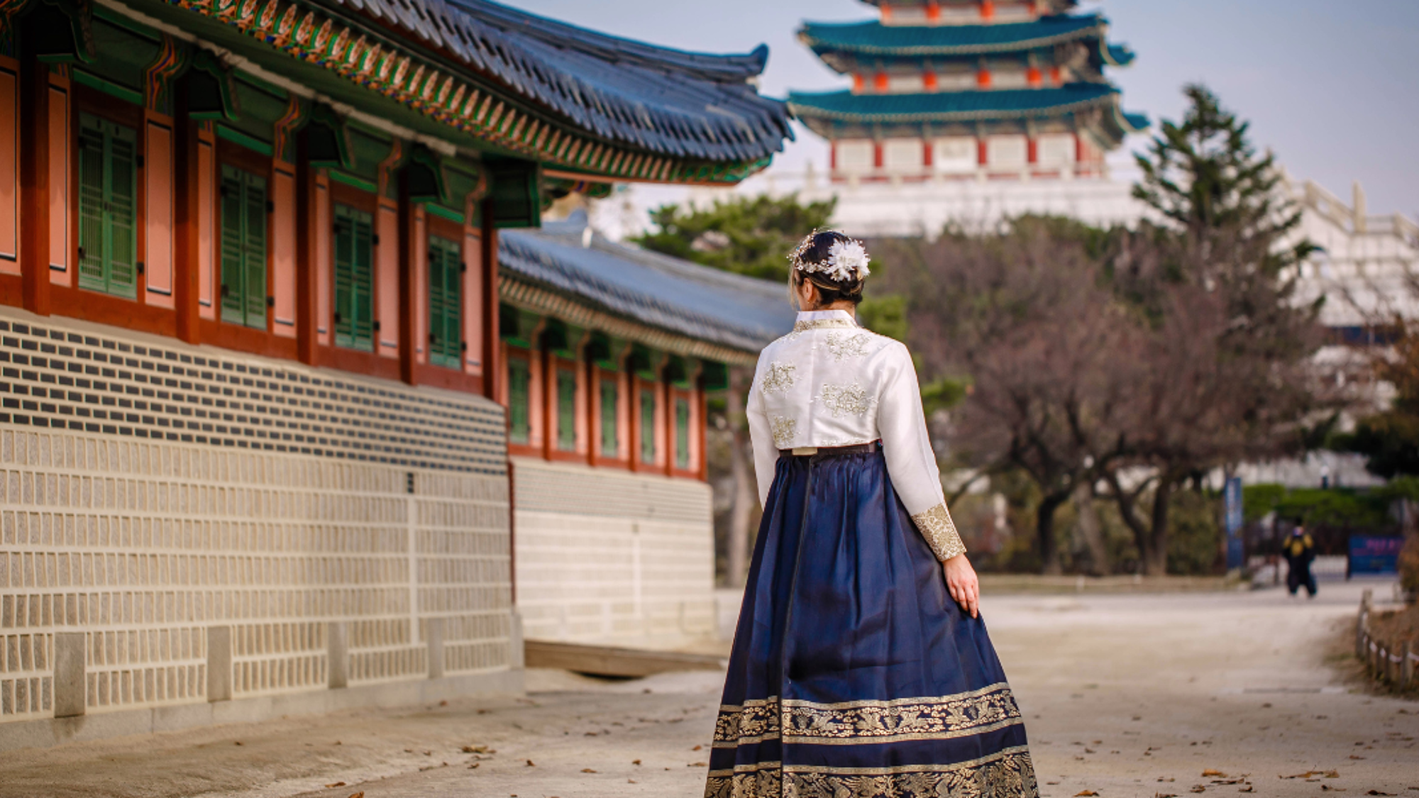 Séoul en tenue traditionnelle ©Shutterstock