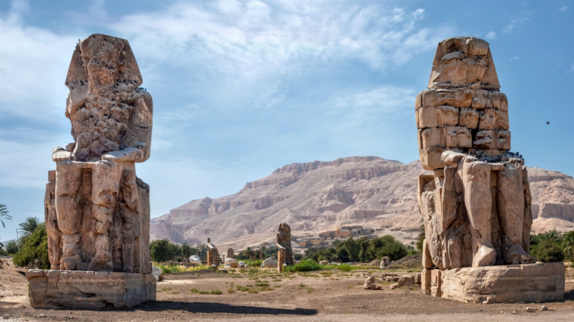 Les Colosses de Memnon - jour 8