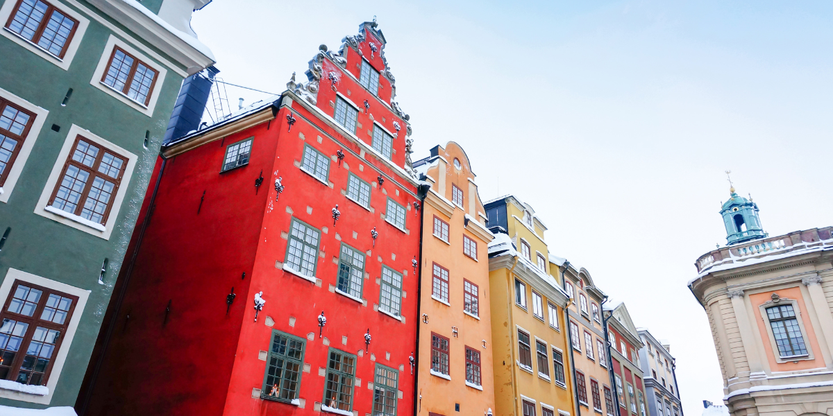 Les façades colorées 