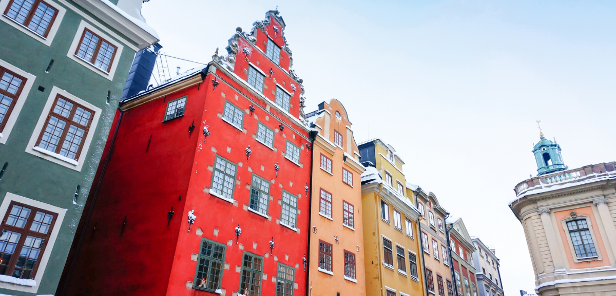 Les façades colorées