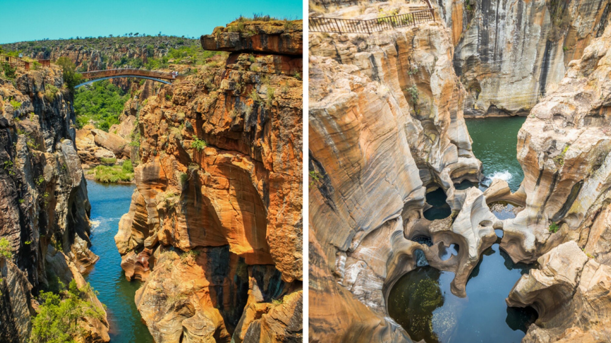 Bourke's Luck Potholes, Blyde river