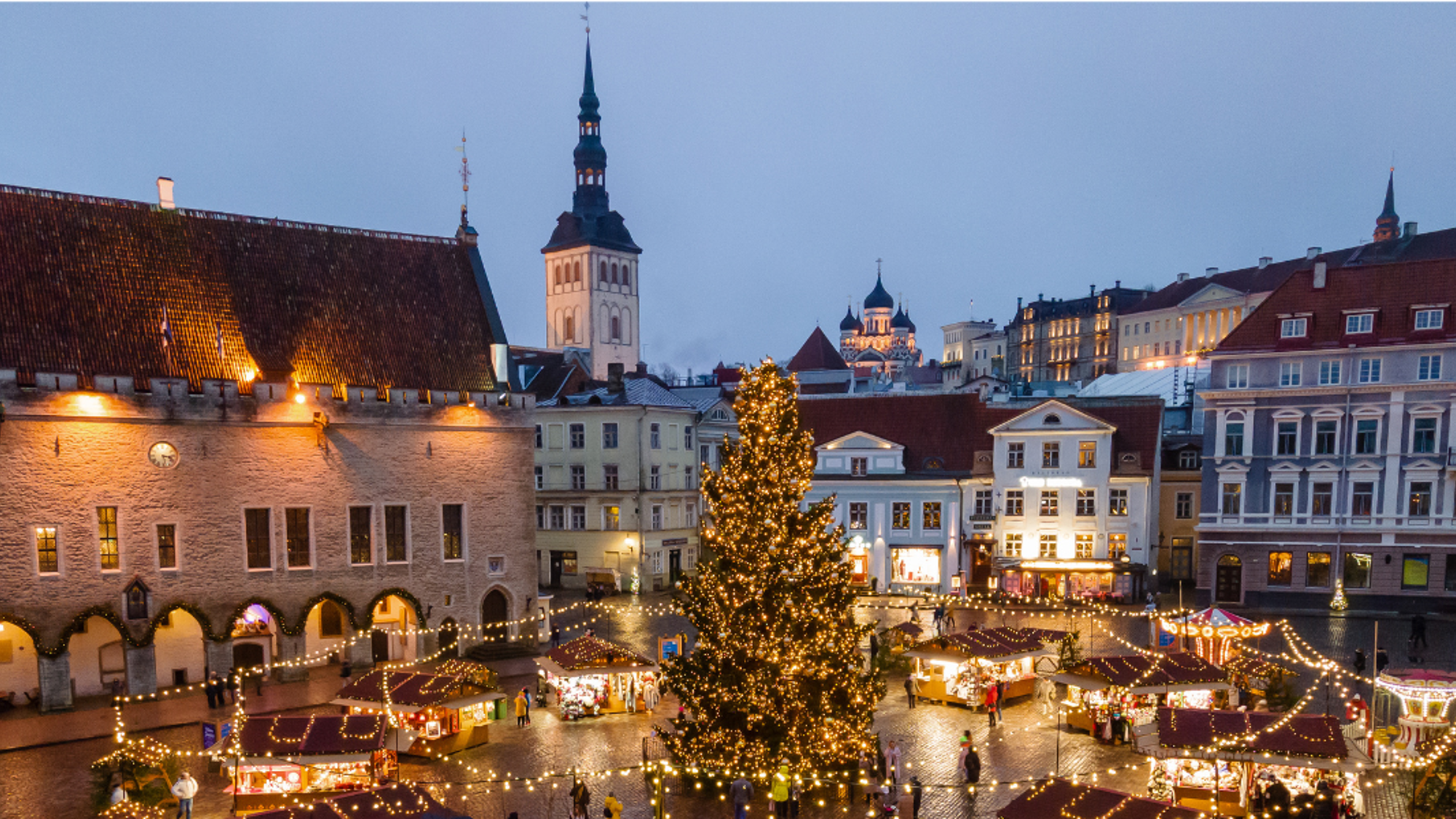 Marché de Noël à Tallinn, ©Shutterstock