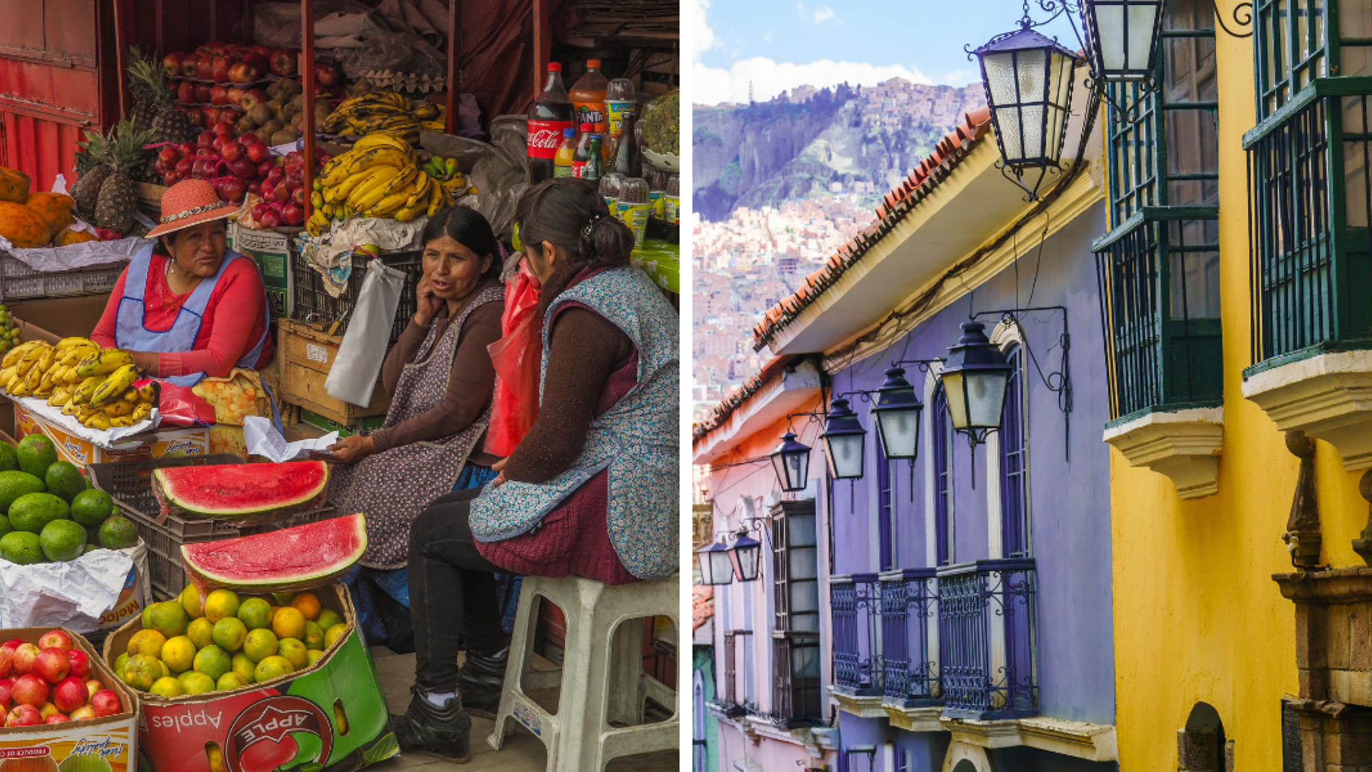 Ses quartiers colorés et ses marchés