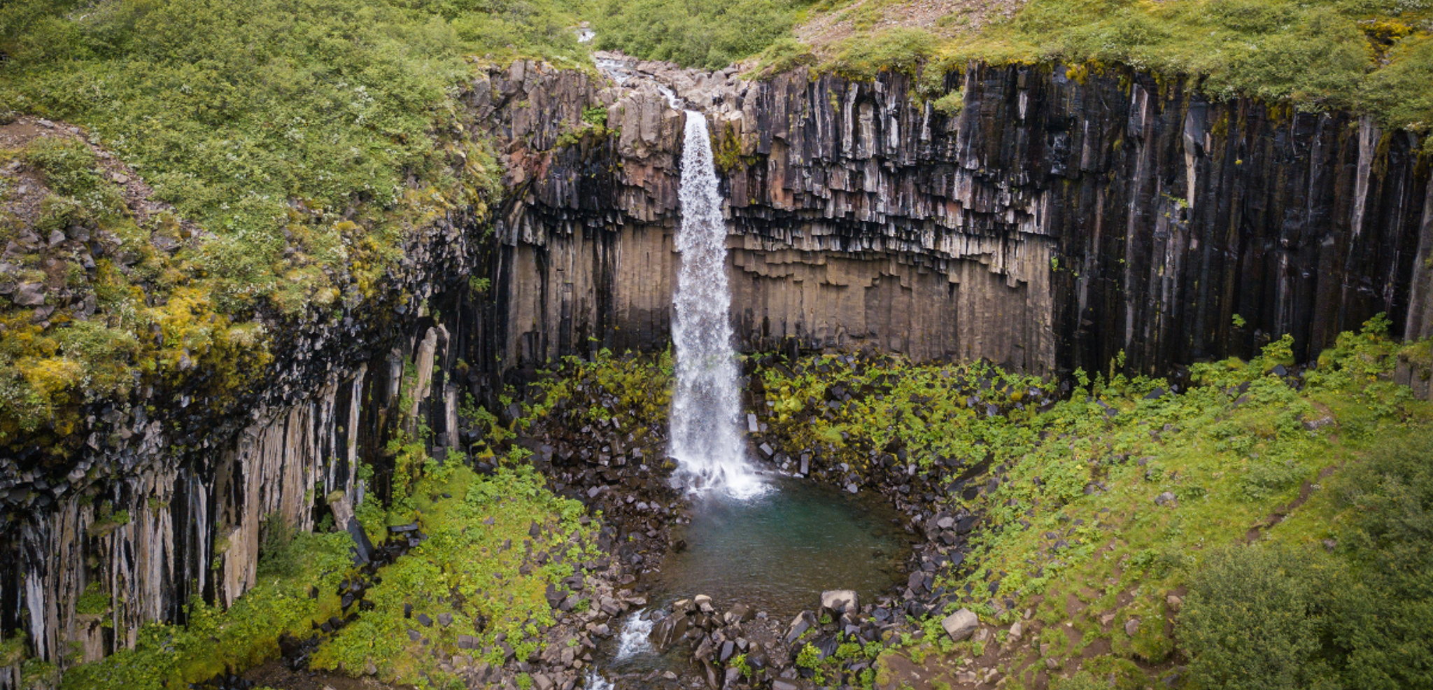 Cascade de Svartifoss, Islande