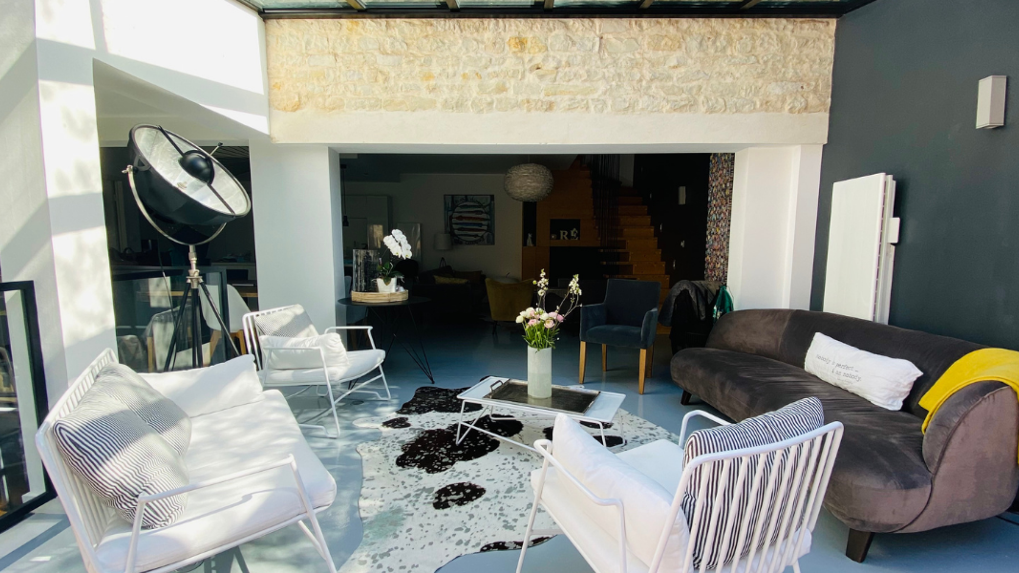 Lumineuse et joliment décorée