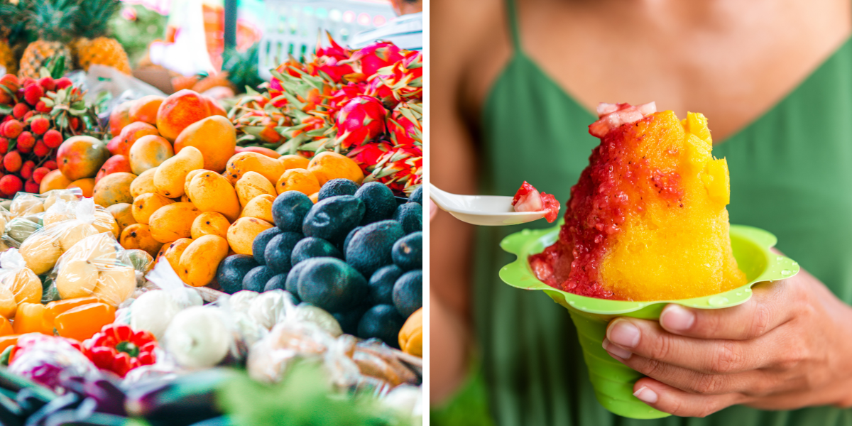 Flânez sur les marchés colorés de Big island 