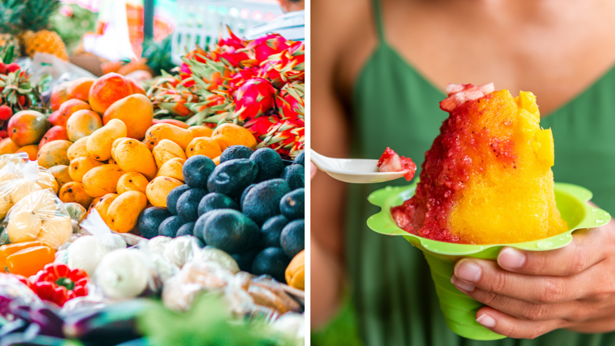 Flânez sur les marchés colorés de Big island