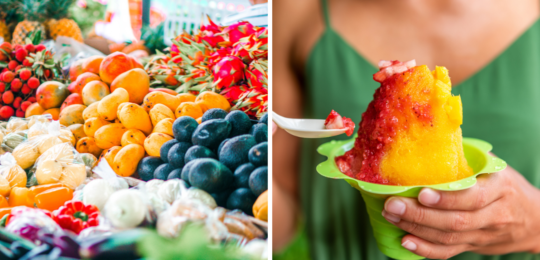 Flânez sur les marchés colorés de Big island