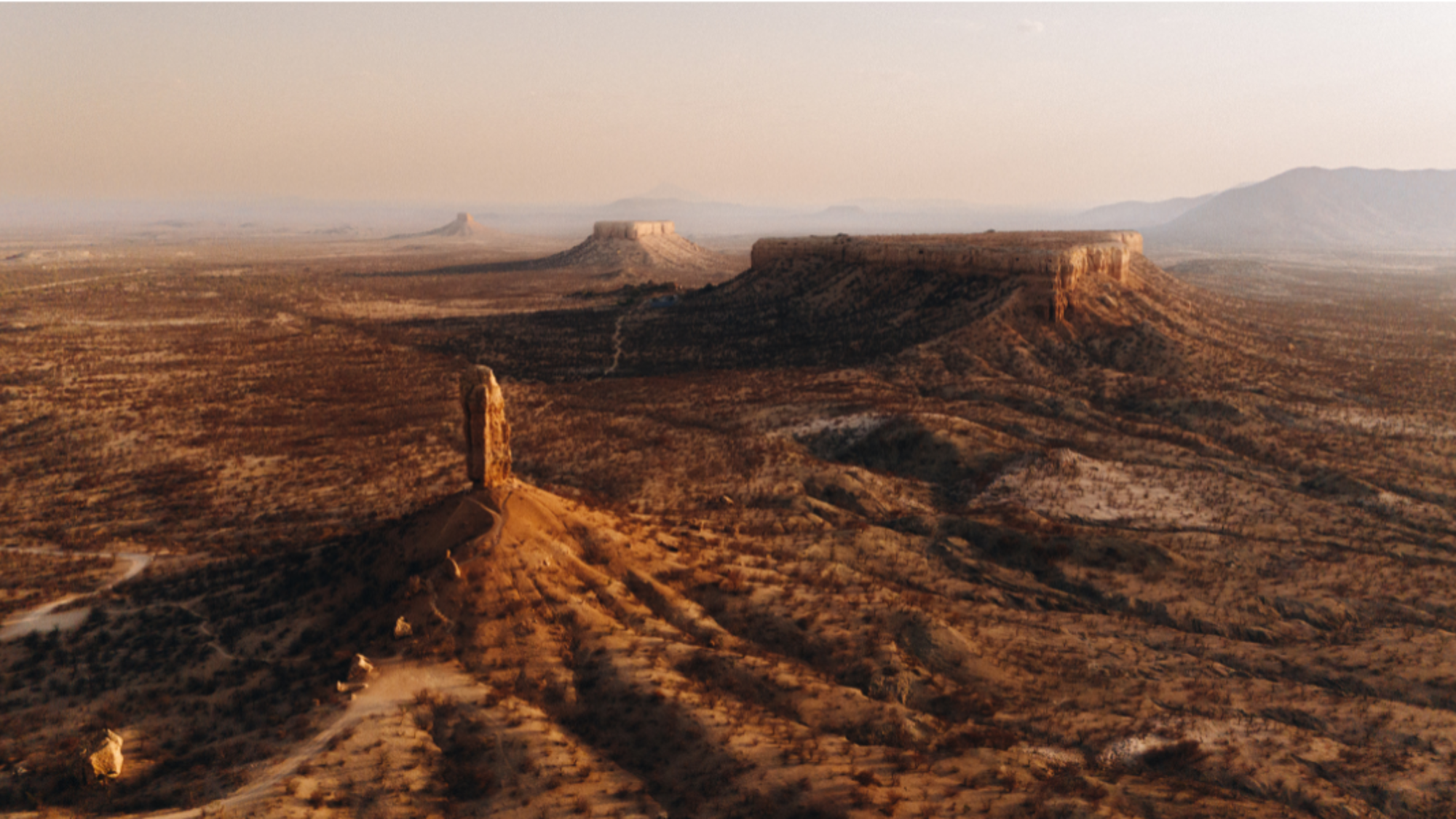 Des paysages grandioses...