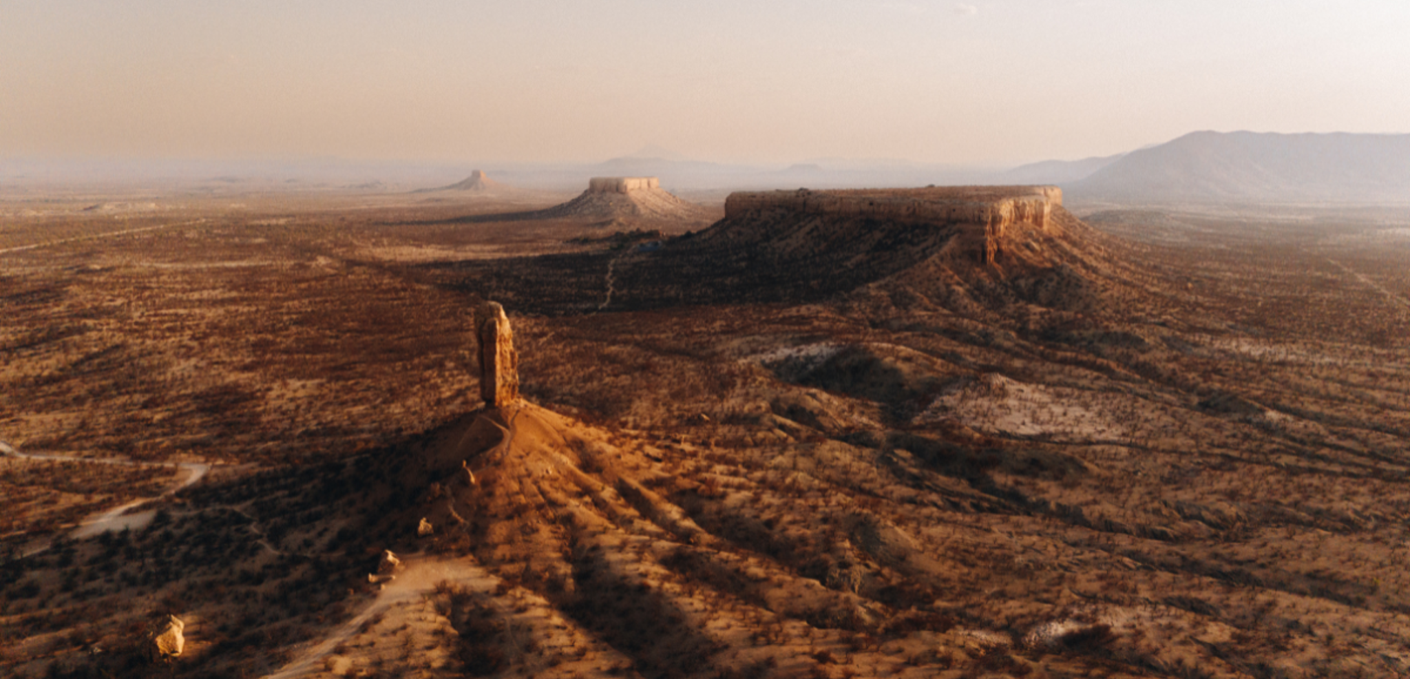 Des paysages grandioses...