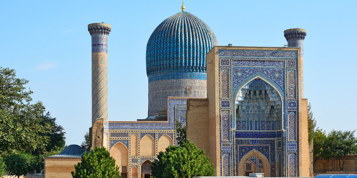 Puis direction Samarcande, et le Mausolée de Gour-Émir