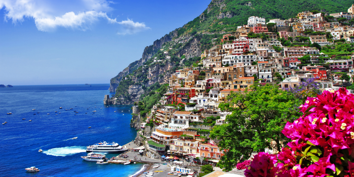 Positano, village perché (inclus pour les départs de 7 nuits et en option pour les départs de 5 nuits) 