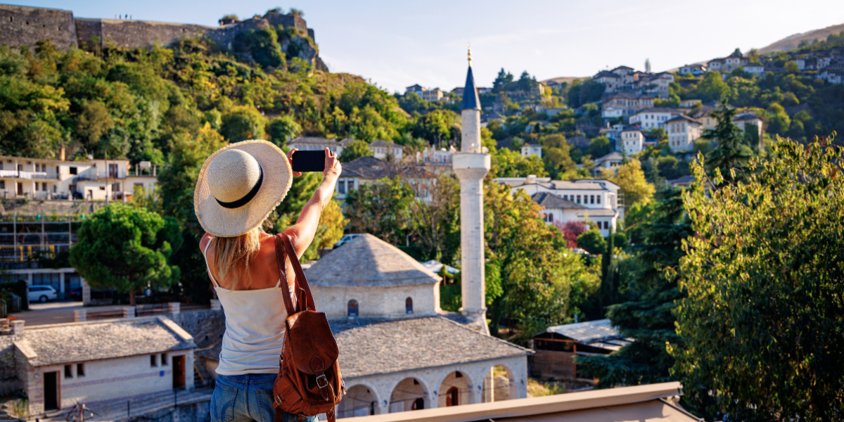 Puis direction Gjirokastër , ville classée au patrimoine de l'UNESCO 