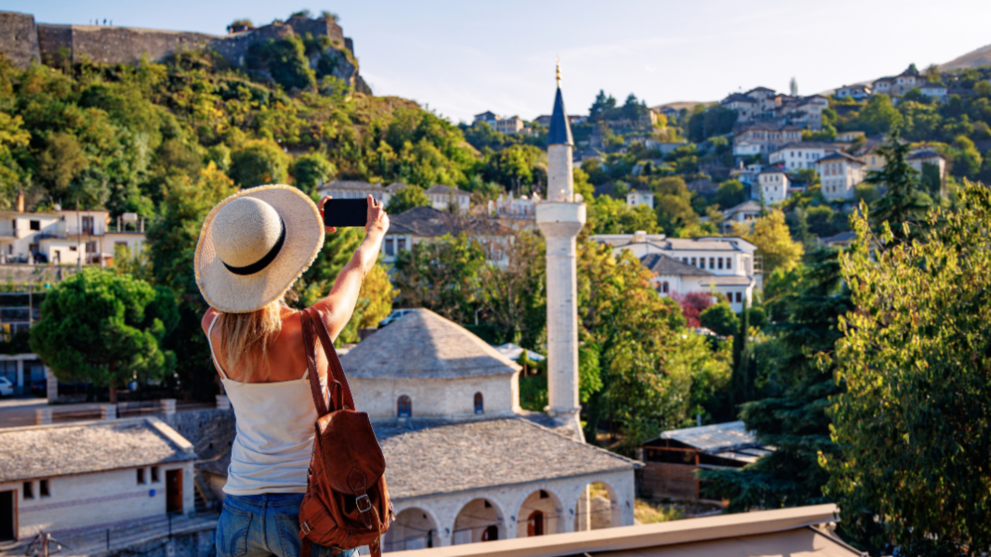 Puis direction Gjirokastër , ville classée au patrimoine de l'UNESCO