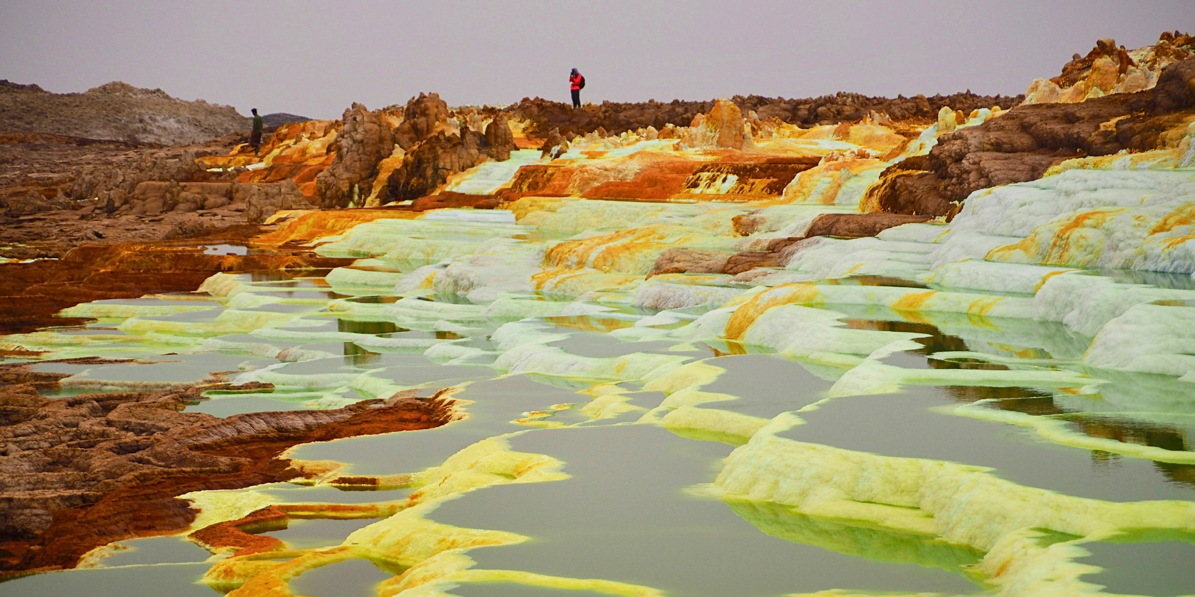 Sources géothermiques de Dallol, Danakil, Ethiopie