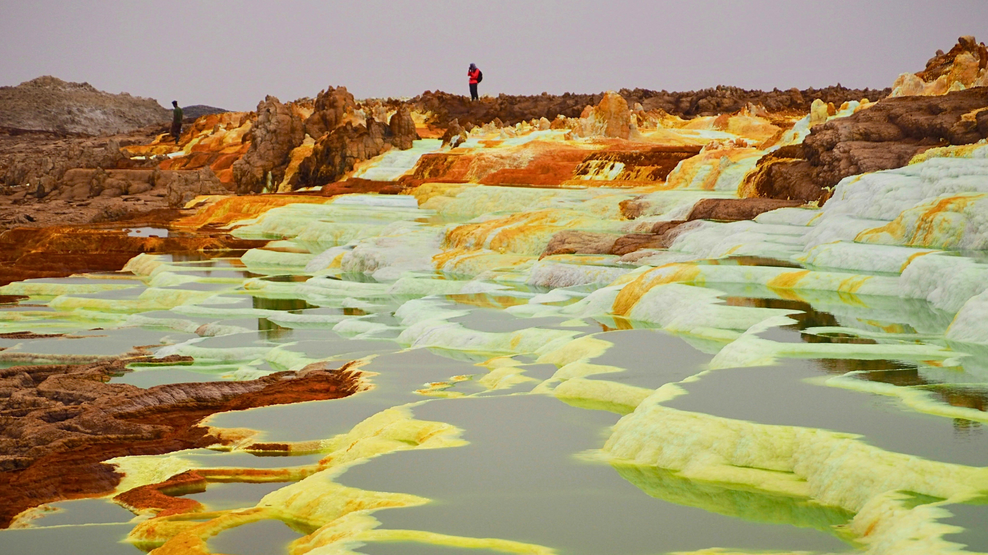 Sources géothermiques de Dallol, Danakil, Ethiopie