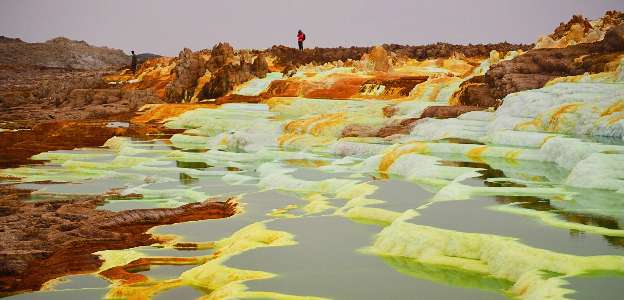 Sources géothermiques de Dallol, Danakil, Ethiopie