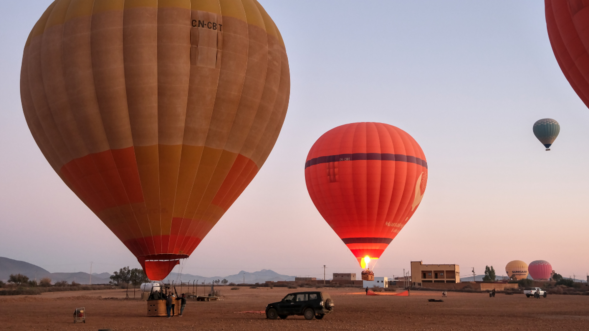 Vol en montgolfière, Marrakech (activité en supplément, voir en option) ©Shutterstock