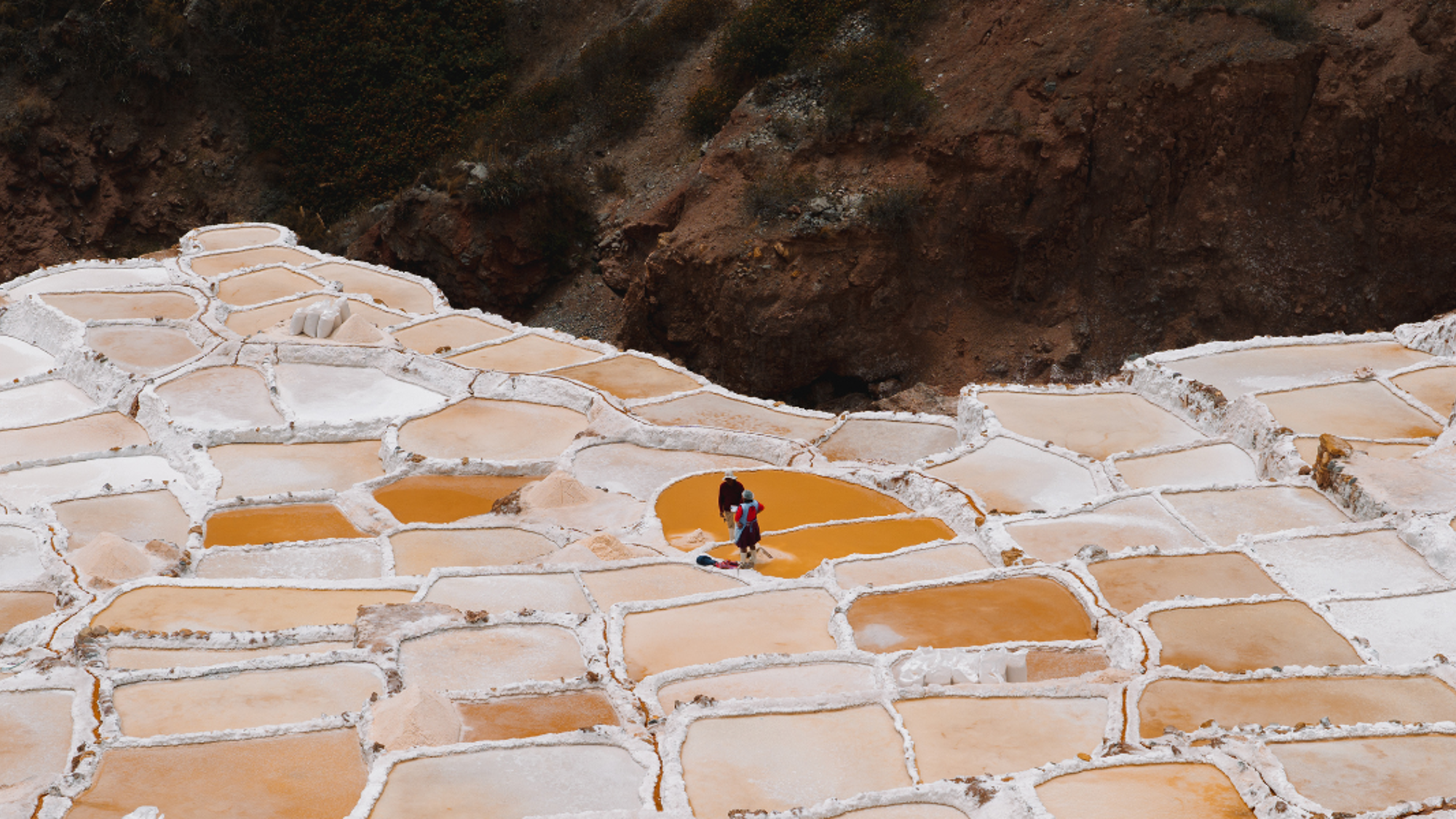 Les Salines de Maras suspendues à flanc de montagnes - jour 4