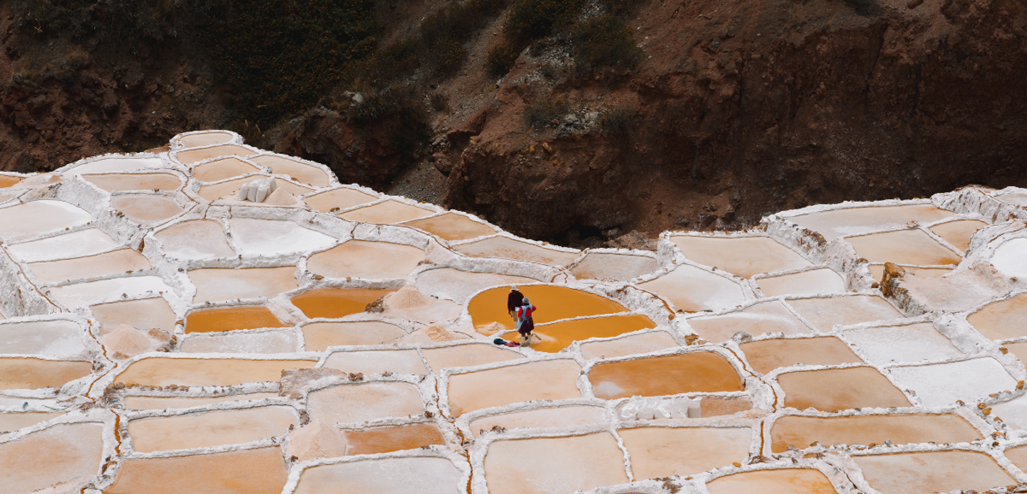 Les Salines de Maras suspendues à flanc de montagnes - jour 4