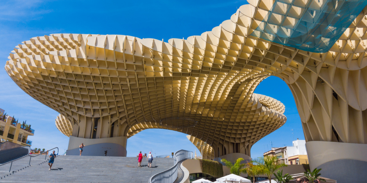 La surprenante structure de champignons de Setas 