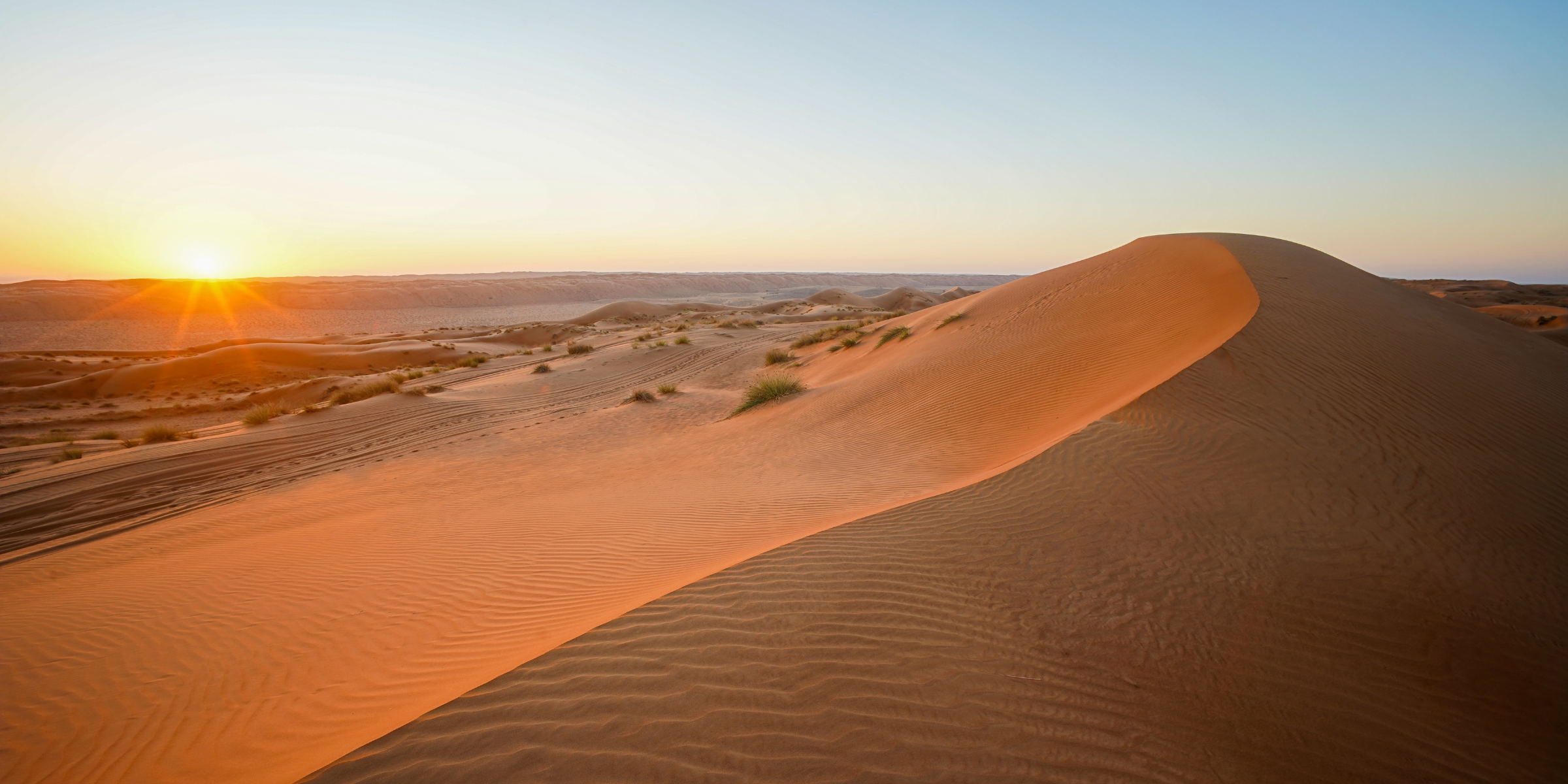 Désert des Wahiba, Oman ©Shutterstock 