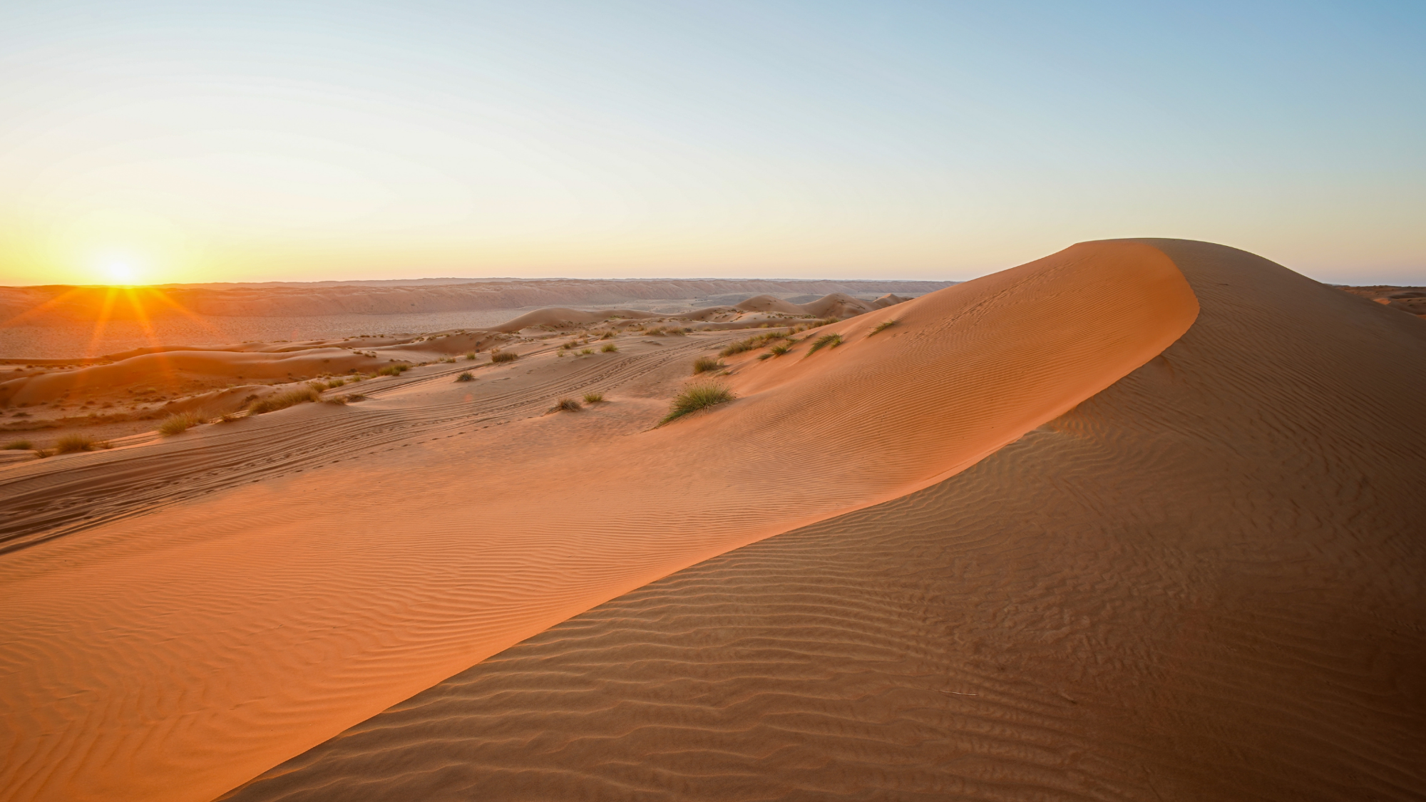 Désert des Wahiba, Oman ©Shutterstock