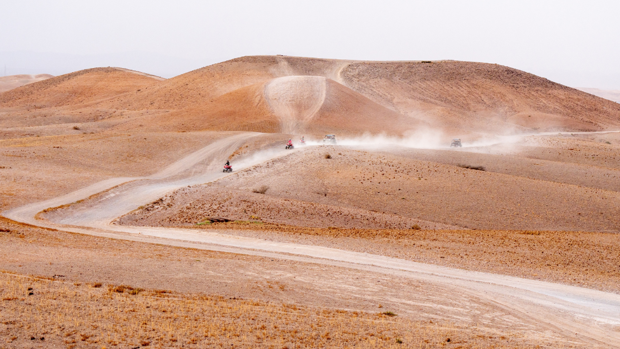 Une balade en quad dans le désert d'Agafay - jour 5
