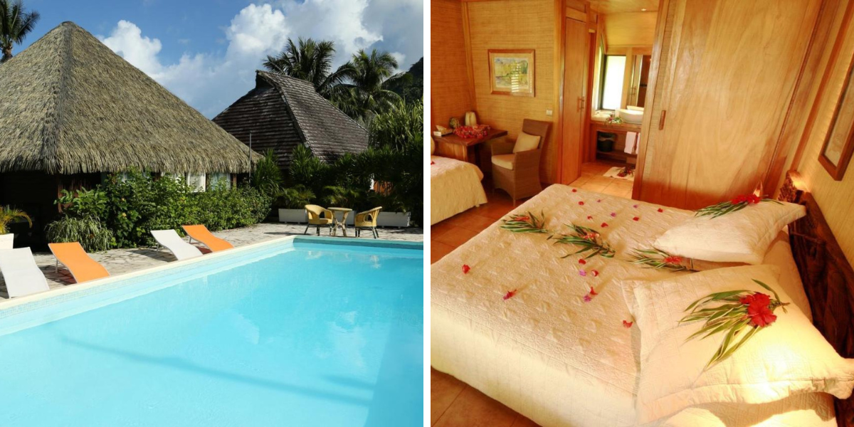 Votre hôtel à Huahine : Le Mahana (ou similaire, selon date de départ) 