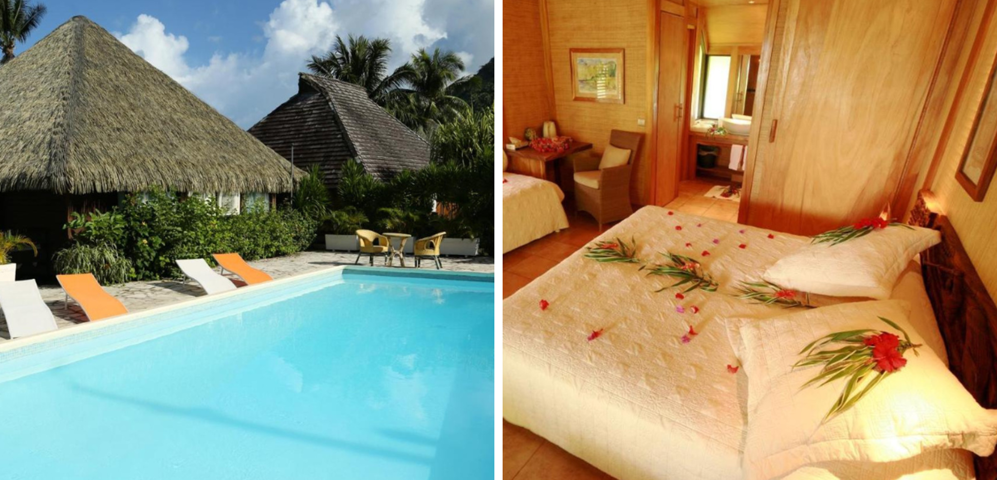 Votre hôtel à Huahine : Le Mahana (ou similaire, selon date de départ)