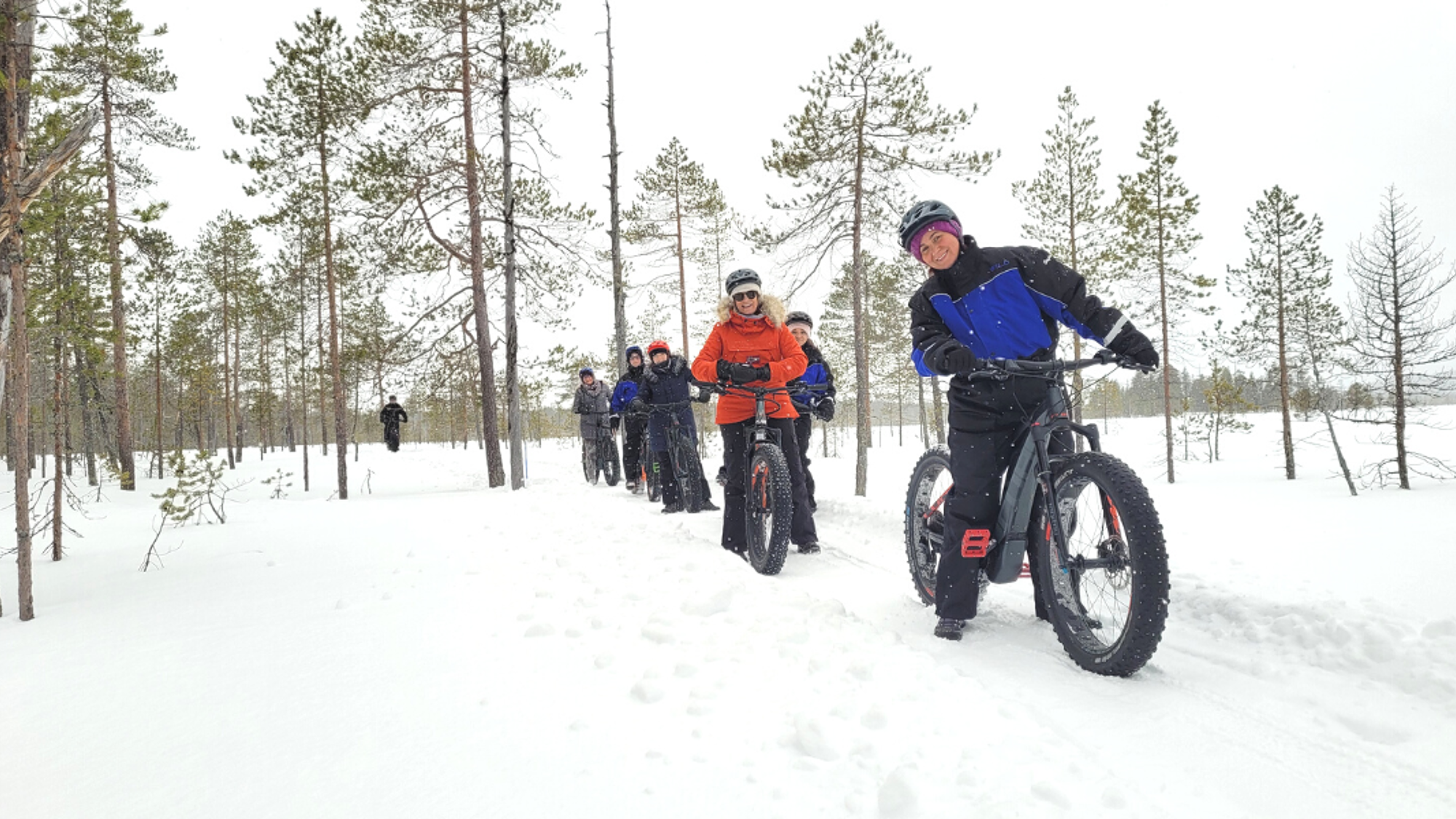 Une excursion en fatbike (activité optionnelle, en supplément)