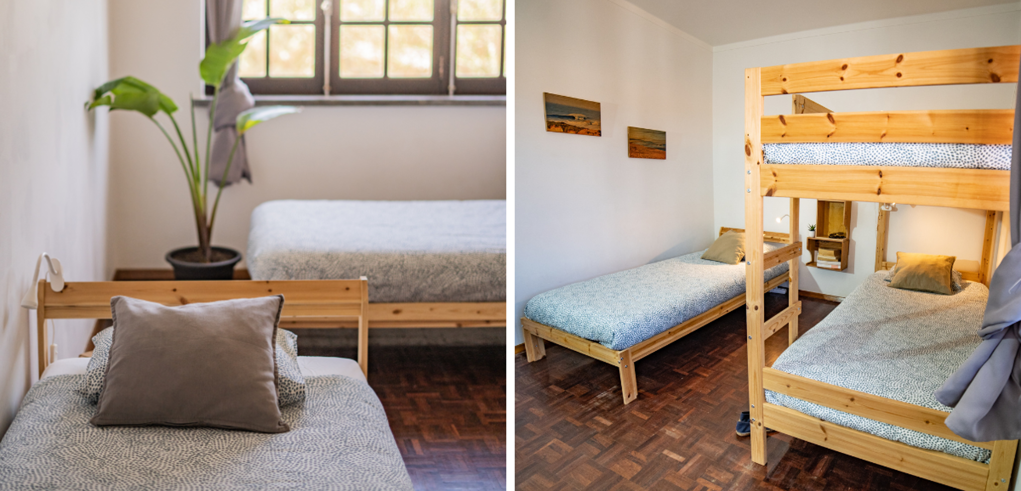 Et des chambres confortables à partager entre Copines