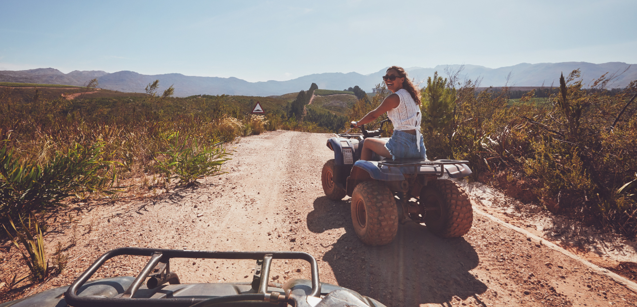 Balade en quad (départs d'avril et octobre uniquement)