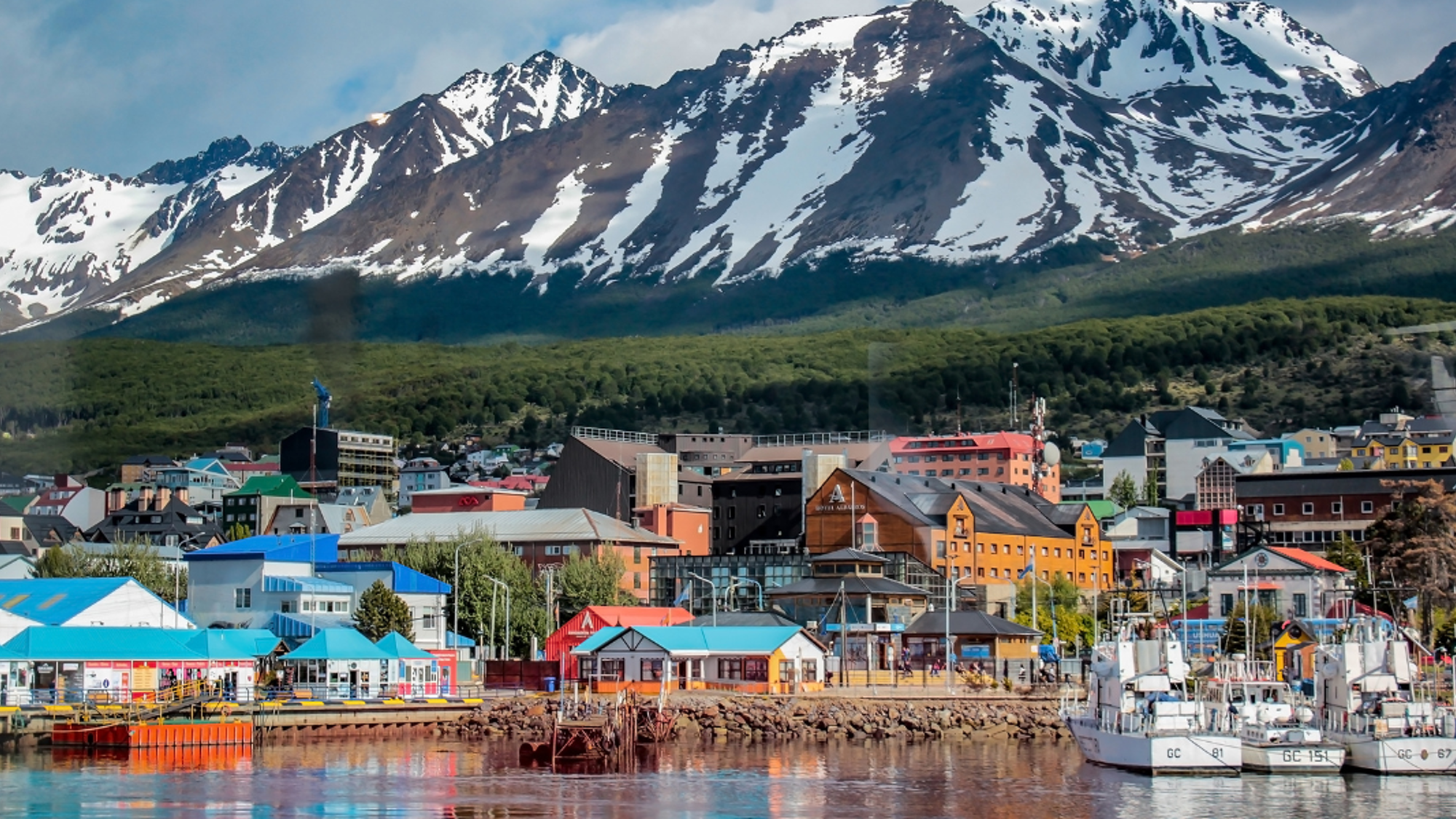 Vous rejoignez l'Argentine et Ushuaïa...