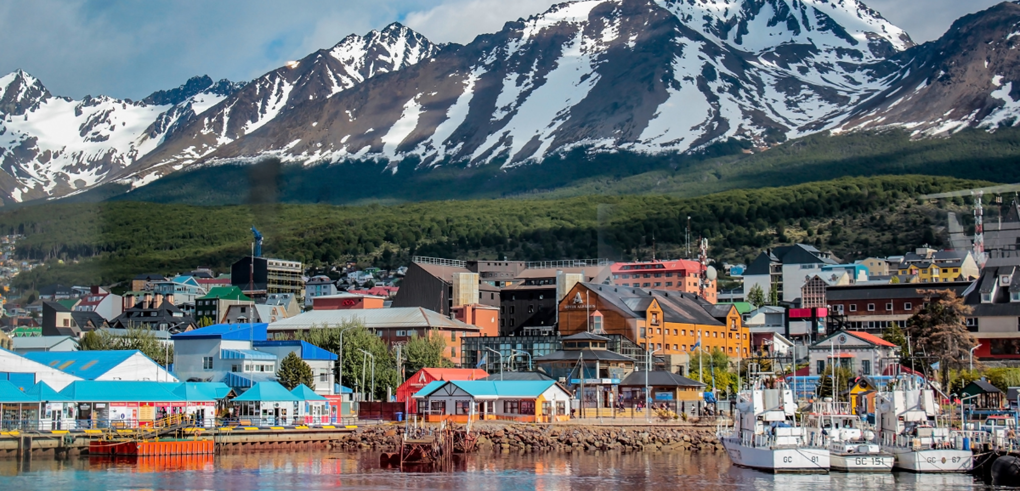 Vous rejoignez l'Argentine et Ushuaïa...