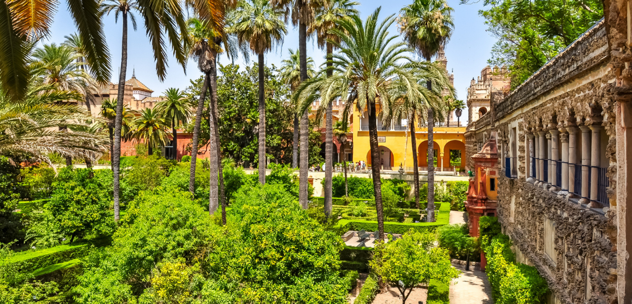 Et ses jardins luxuriants