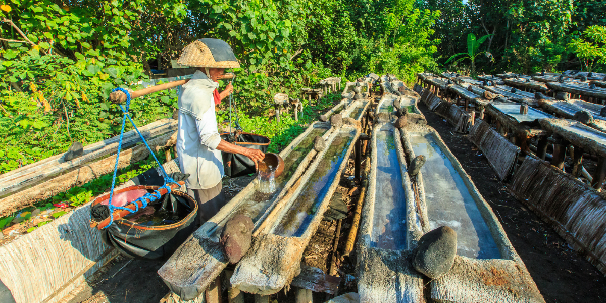 Les marais salants de Kusamba