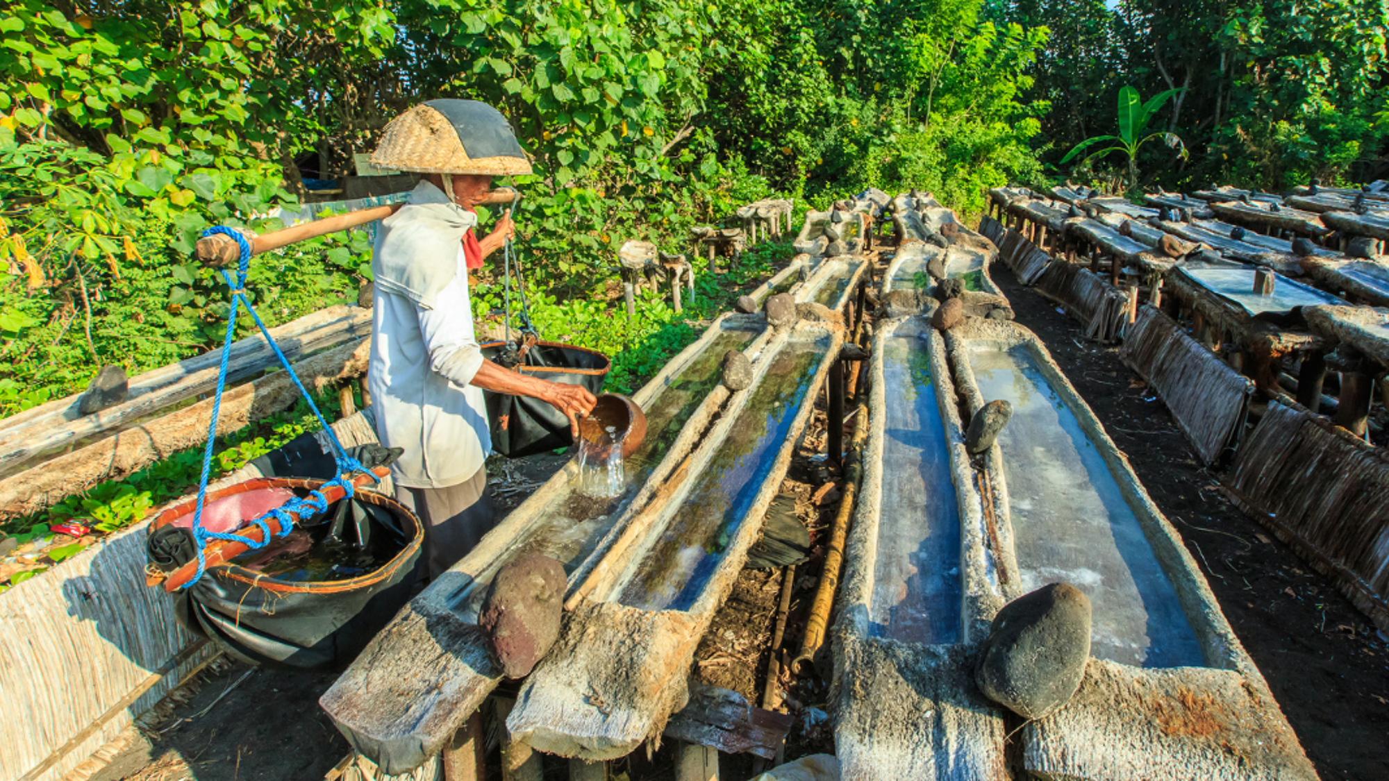 Les marais salants de Kusamba