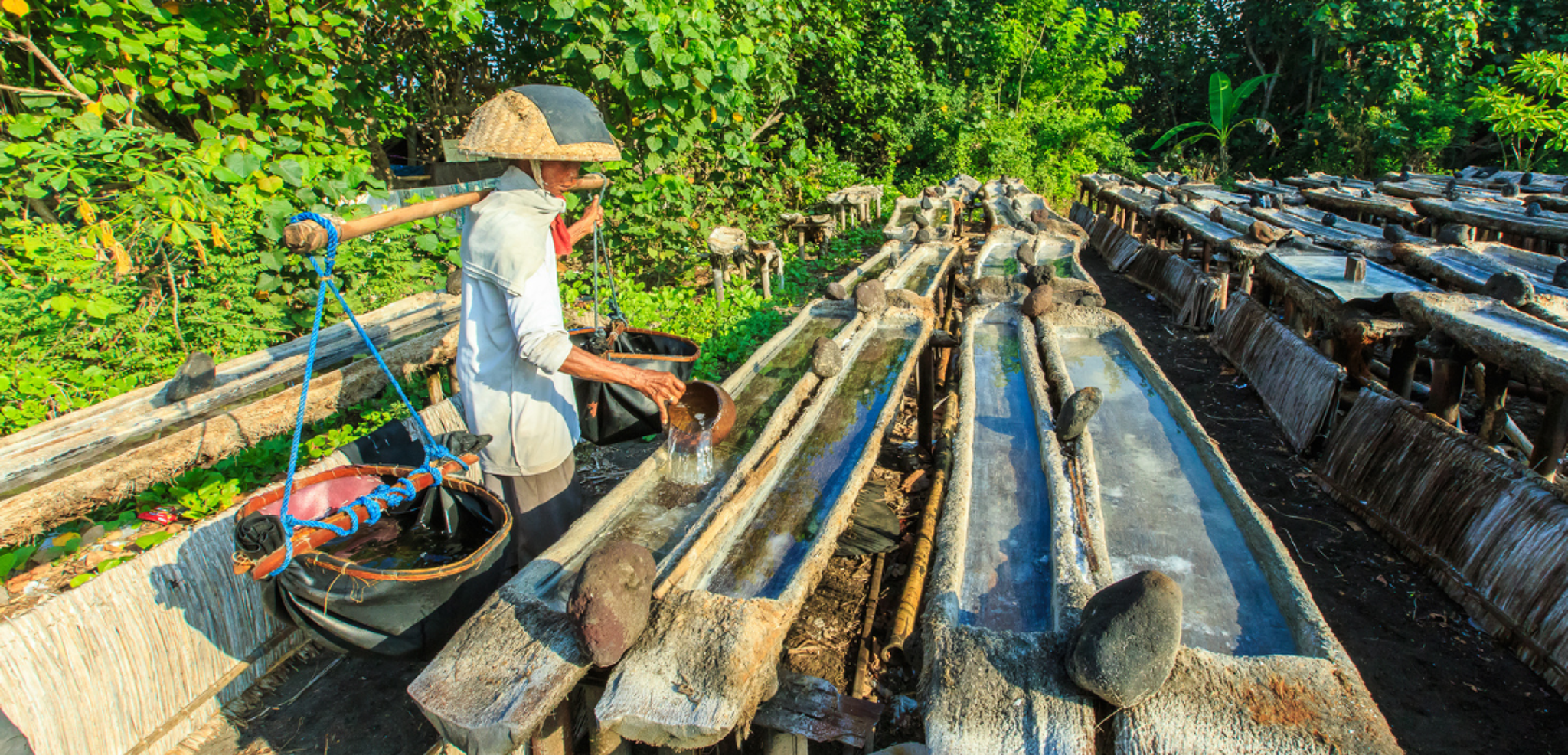 Les marais salants de Kusamba