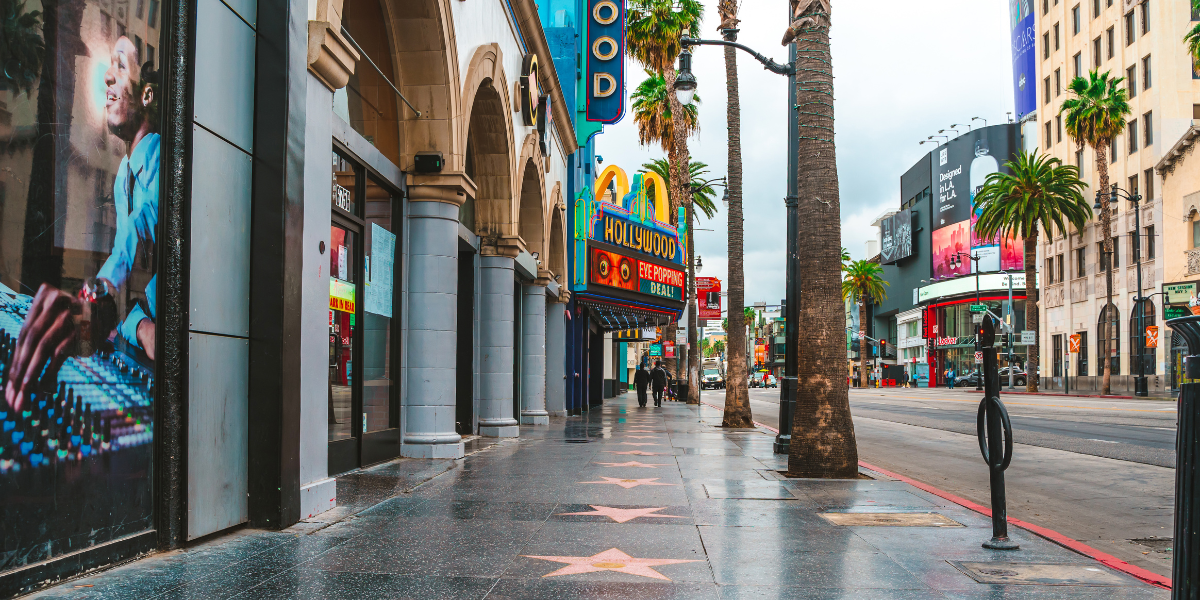 Les célèbres étoiles de Los Angeles - jour 8 ou  5 