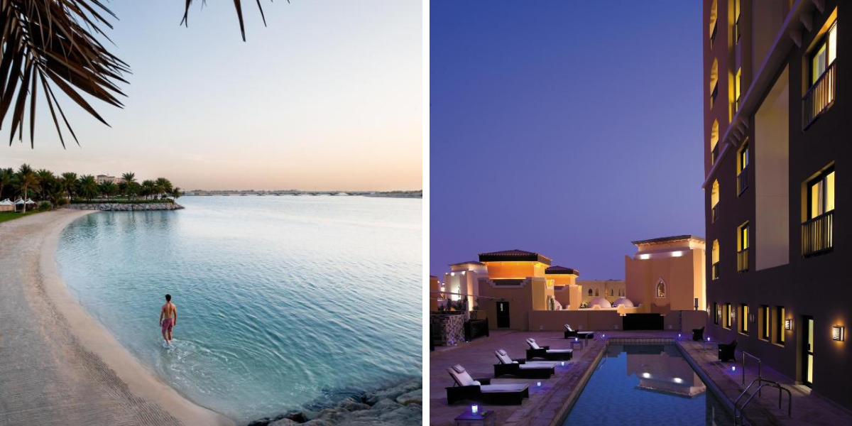 Votre hébergement, le Traders Hotel, Qaryat Al Beri (ou similaire) avec plage privée et picine