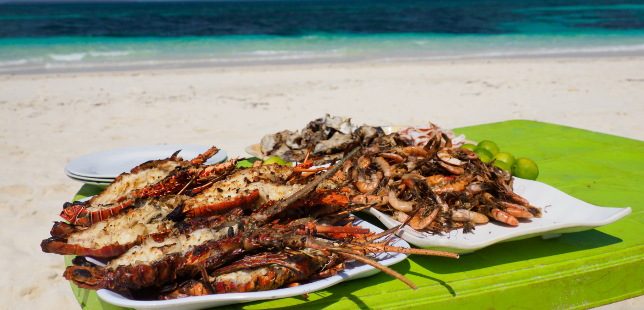 Et goûtez aux spécialités locales : un barbecue de fruits de mer