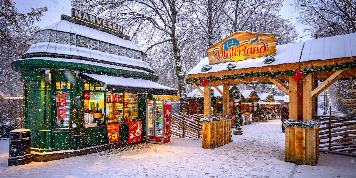 Flânez sur le marché de Noël 