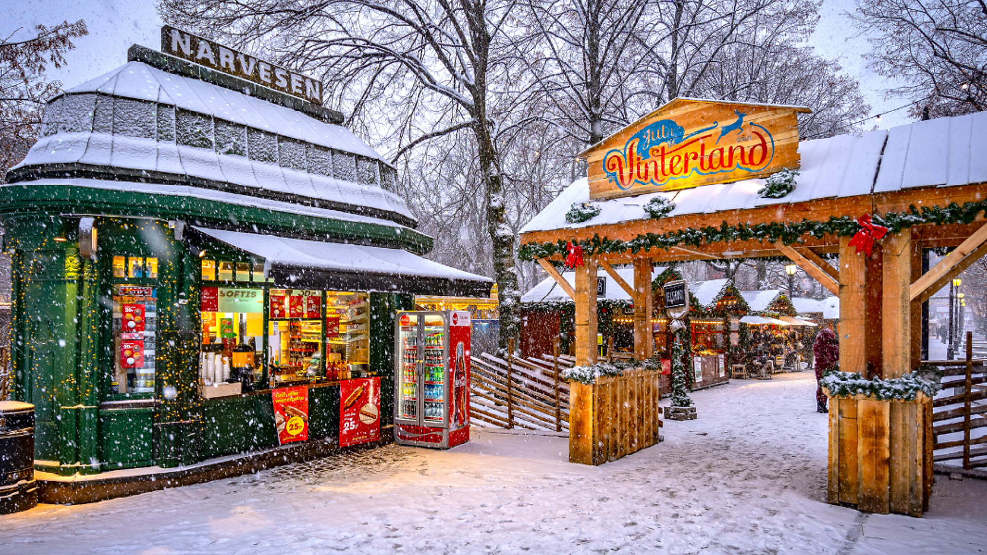 Flânez sur le marché de Noël