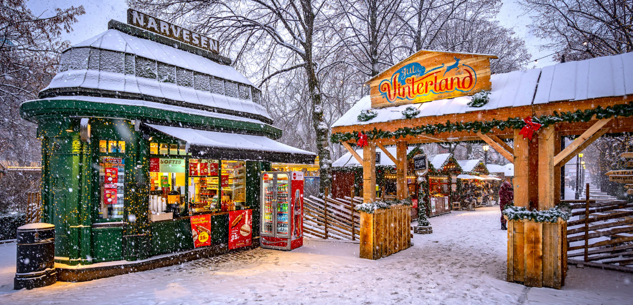 Flânez sur le marché de Noël