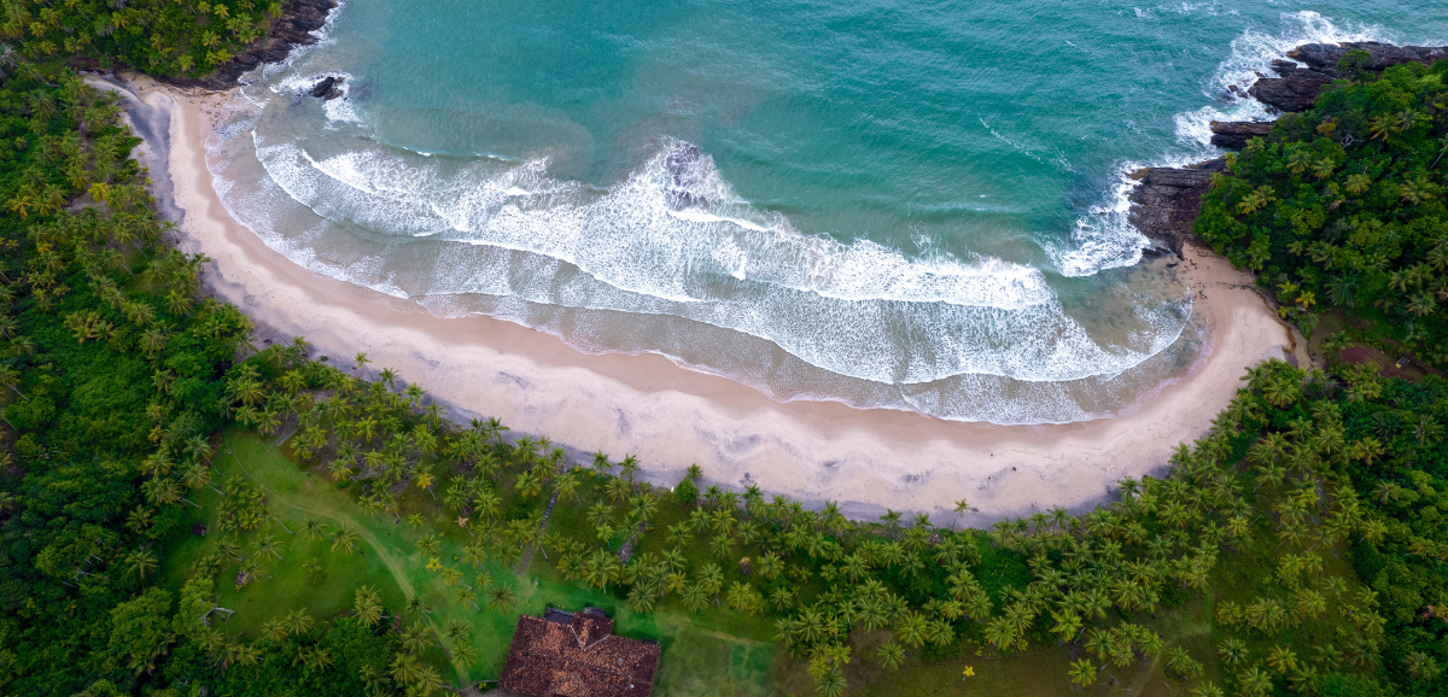 La plage de Prainha à Itacare - jour 9
